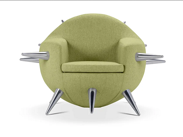 Fauteuil en tissu avec accoudoirs Bomb Adrenalina IMB1070210, IMB1070211, IMB1070212, IMB1070213, IMB1070214, IMB1070826, IMB1070216 usine ADRENALINA de l'Italie. Foto №1