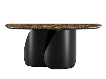 Table console rectangulaire en marbre Onda Eforma usine Eforma de l'Italie
