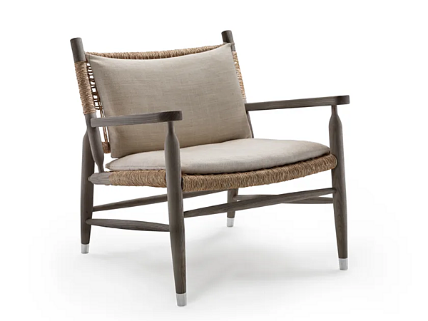 Fauteuil avec accoudoirs en tissu Tessa FLEXFORM usine FLEXFORM de l'Italie. Foto №1