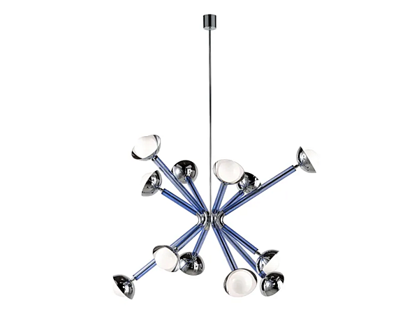 Suspension en verre soufflé fait main Stimma 12 MULTIFORME SS8999-12 usine MULTIFORME de l'Italie. Foto №1