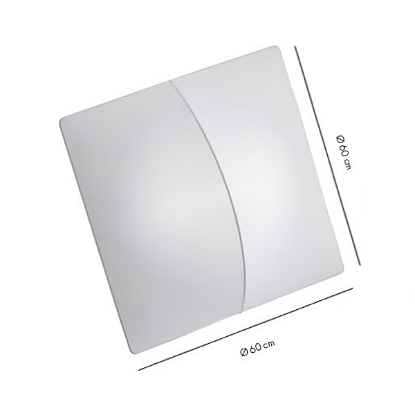 Applique et plafonnier en verre Nelly Straight AXOLIGHT usine Axolight de l'Italie. Foto №7