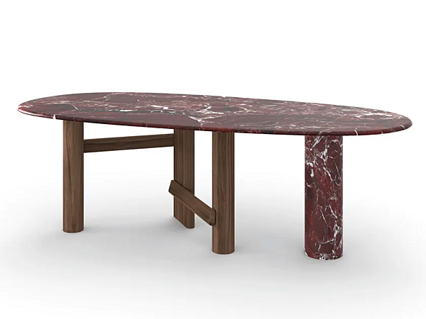 Table en bois et marbre Sengu CASSINA usine CASSINA de l'Italie. Foto №3