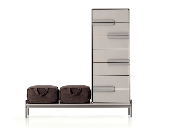 Commode en MDF de la collection Perseo par Cortezari 464-465-463-387/1-386/4-386/1-386/2 usine CORTE ZARI de l'Italie. Foto №2