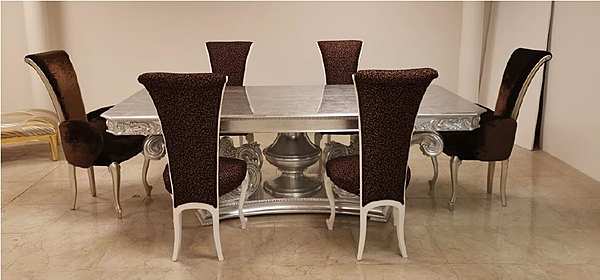 Table à manger + 6 chaises de l'usine BM STYLE usine BM STYLE de l'Italie. Foto №4