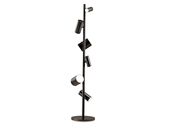 Lampe sur pied en métal réglable Can Can GHIDINI1961