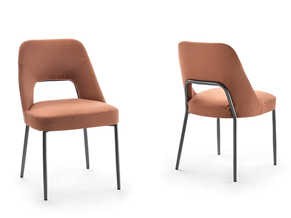 Chaise rembourrée en tissu Joyce FLEXFORM usine FLEXFORM de l'Italie. Foto №1