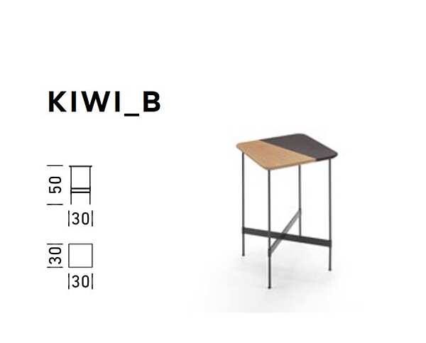 Table basse DIENNE Kiwi B usine DIENNE de l'Italie. Foto №2