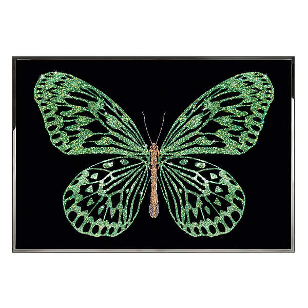 Panneau, peinture VISIONNAIRE (IPE CAVALLI) Green Butterfly Salone del Mobile Milano