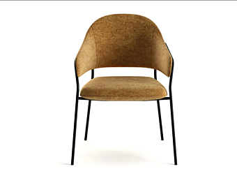 Fauteuil en tissu avec accoudoirs Athena INNOVA Imbottiti