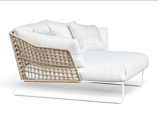 Lit de jardin en tissu technique New York Soleil Saba usine SABA de l'Italie. Foto №1