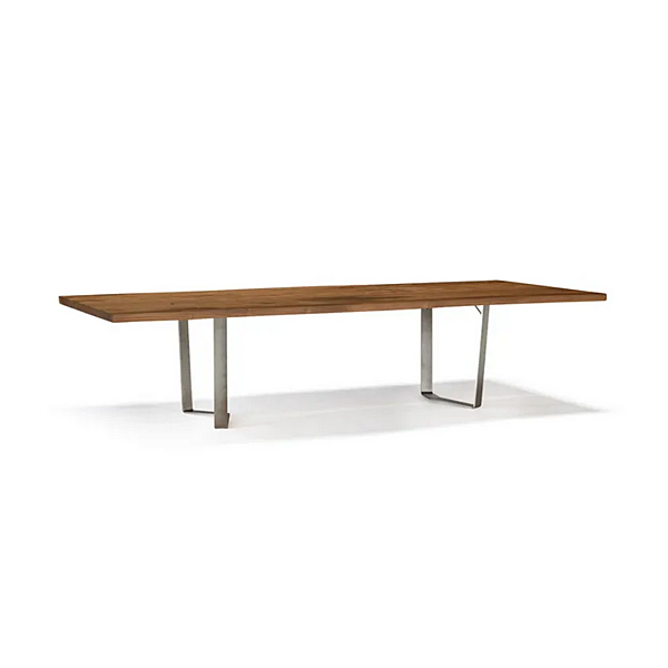 Table rectangulaire en bois massif Vero Compact ARTE BROTTO L640, GM01 usine Arte Brotto de l'Italie. Foto №2