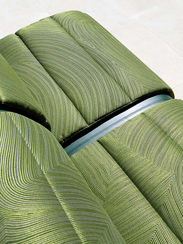 Canapé modulaire en tissu Flora Flou usine Flou de l'Italie. Foto №4