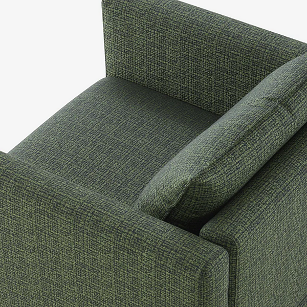 Fauteuil en tissu avec accoudoirs Enki LIGNE ROSET 10003140 usine LIGNE ROSET de l'Italie. Foto №6