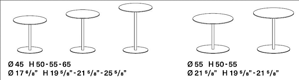 Table d'appoint ronde en bois Kristalia TAG usine Kristalia de l'Italie. Foto №3