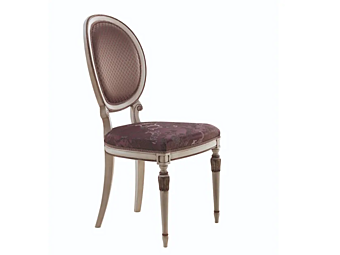 Chaise en tissu avec dossier rembourré Barbra Martini Interiors Chaise en tissu avec dossier rembourré Barbra Martini Interiors usine MARTINI INTERIORS de l'Italie