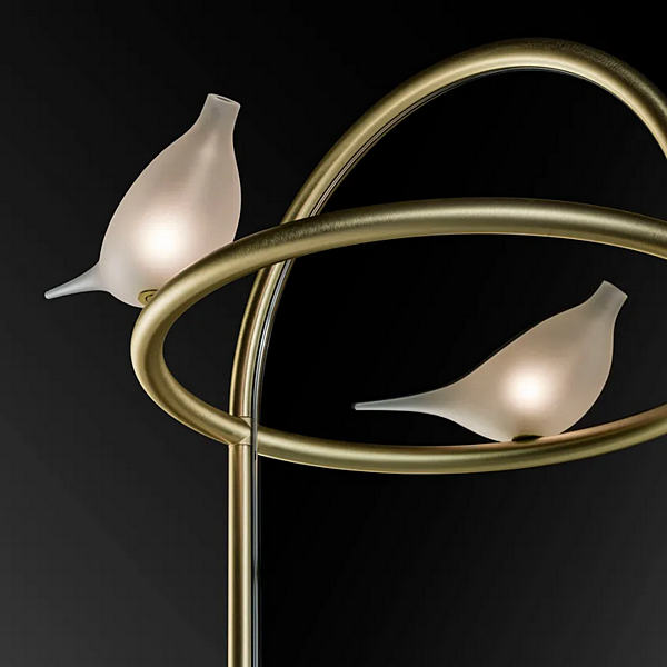 Miroir en métal avec éclairage intégré LIGHT OF LOVE MULTIFORME M3380 usine MULTIFORME de l'Italie. Foto №2