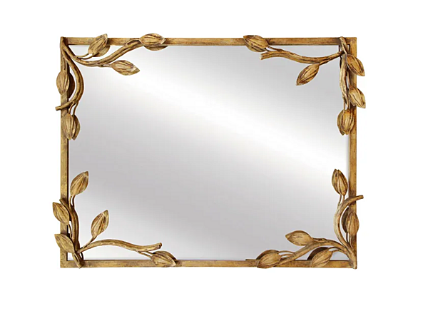 Miroir mural rectangulaire en verre Abrissi collection Quadri 11215 usine ABRISSI de l'Italie. Foto №1