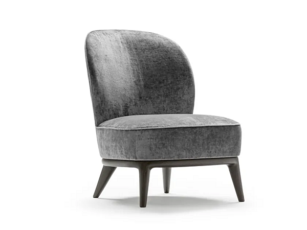 Fauteuil rembourré avec pieds en bois Nicole OPERA CONTEMPORARY 49039 usine OPERA CONTEMPORARY de l'Italie. Foto №1