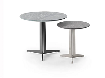 Table basse ronde en pierre naturelle FLEXFORM Fly Table basse ronde en pierre naturelle FLEXFORM Fly usine FLEXFORM de l'Italie
