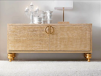 Buffet en chêne CORTEZARI collection Keope 406 Buffet en chêne CORTEZARI collection Keope 406 usine CORTE ZARI de l'Italie