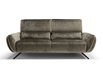 Canapé 2 places en tissu avec repose-tête Clooney Marinelli Home M1382