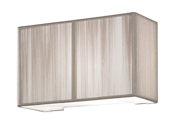 Applique murale en soie faite main AXOLIGHT Clavius