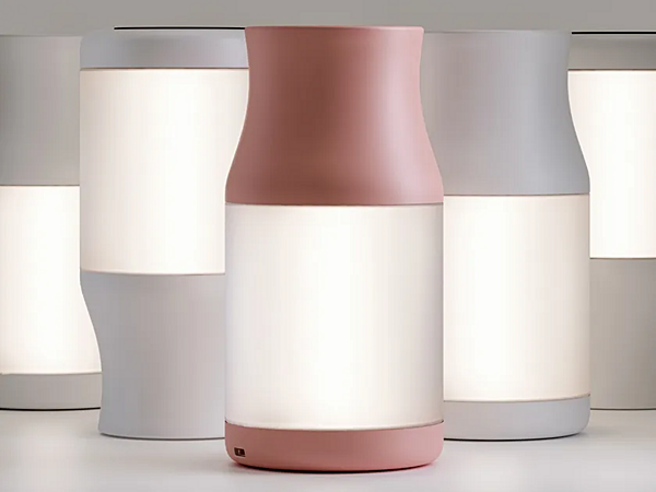 Lampe de table sans fil en ABS LED Turny Fabbian usine Fabbian de l'Italie. Foto №5