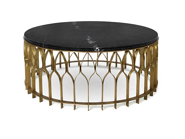 Table basse ronde en bois Mecca BRABBU usine BRABBU de l'Italie. Foto №1