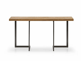 Table console extensible en bois Giravolta SEDIT usine SEDIT de l'Italie