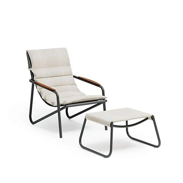 Chaise longue en aluminium avec accoudoirs Atmosphera Zante usine ATMOSPHERA de l'Italie. Foto №24