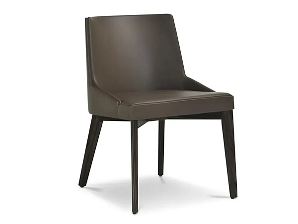 Chaise en cuir Moore I 4 Mariani usine i 4 Mariani de l'Italie. Foto №1