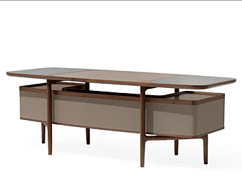 Bureau en bois rectangulaire Mogul GIORGETTI