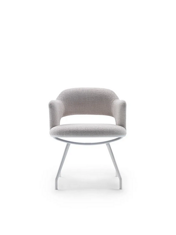 Chaise en tissu rembourré Alma FLEXFORM usine FLEXFORM de l'Italie. Foto №8