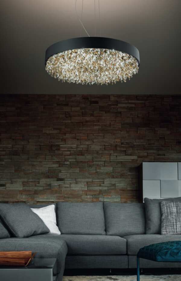 Lustre MASIERO (EMME PI LIGHT) olà S6 90 usine MASIERO (EMME PI LIGHT) de l'Italie. Foto №1