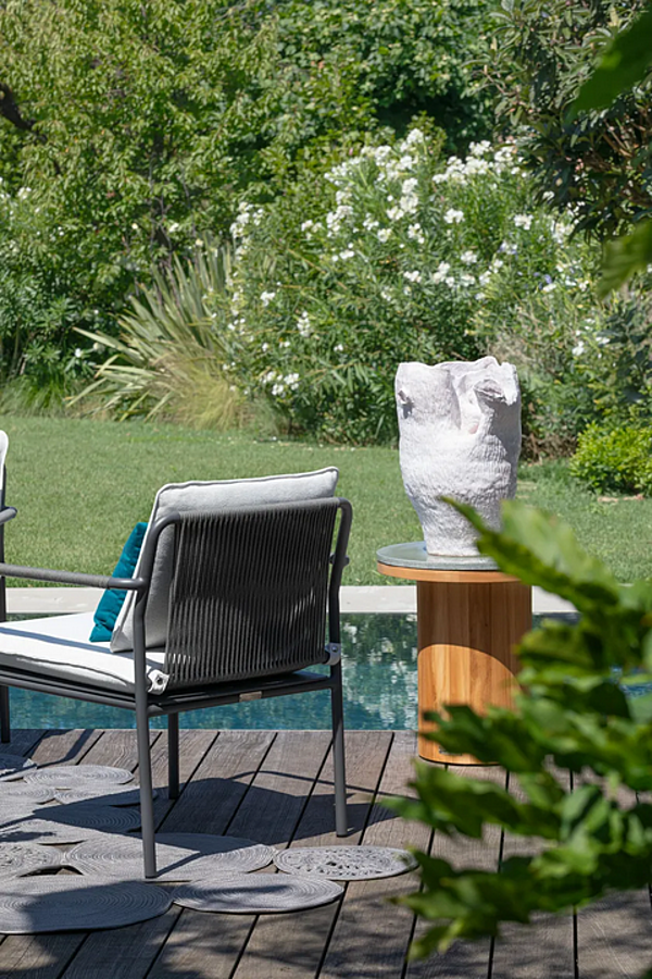 Chaise de jardin en aluminium avec accoudoirs Atmosphera AIR usine ATMOSPHERA de l'Italie. Foto №10