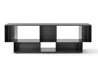Buffet en métal avec plateau en bois ou marbre AMURA ERESIA AM040.ER52 usine AMURA de l'Italie
