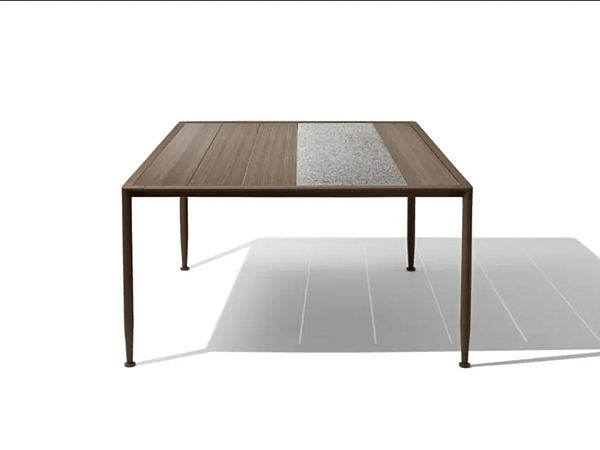 Table rectangulaire en bois GEA GIORGETTI 87000, 87001, 87002, 87003 usine GIORGETTI de l'Italie. Foto №2