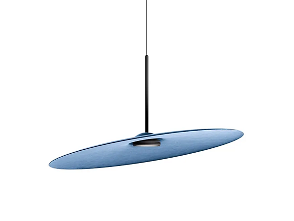 Suspension en PET recyclé acoustique LED Fabbian Acustica usine Fabbian de l'Italie. Foto №9