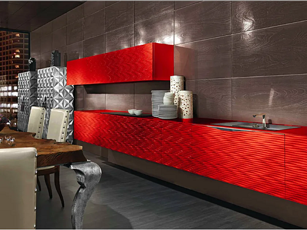 Cuisine sur mesure en bois Maori Bizzotto Italia usine Bizzotto Italia de l'Italie. Foto №1