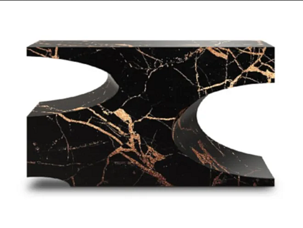Table console rectangulaire en bois Bryce II BRABBU usine BRABBU de l'Italie. Foto №4