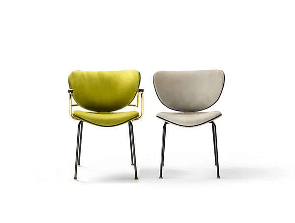 Fauteuil en tissu avec accoudoirs Kalida Black Tie KAL21BRC usine Black Tie de l'Italie. Foto №2
