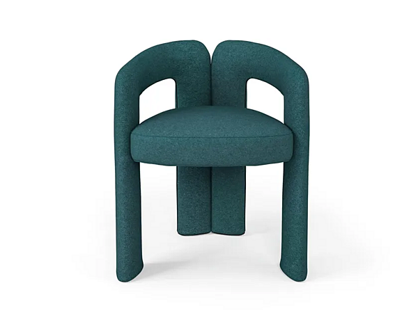 Fauteuil en tissu avec housse amovible CASSINA Dudet Pro usine CASSINA de l'Italie. Foto №4