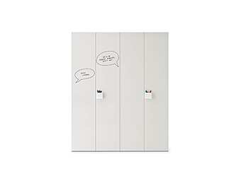 Armoire à portes battantes en bois GRAPHIC Nidi