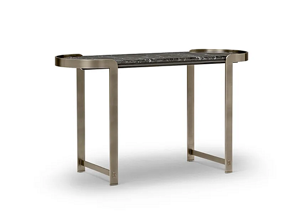 Table console en métal et marbre Fanny OPERA CONTEMPORARY 45506 usine OPERA CONTEMPORARY de l'Italie. Foto №1