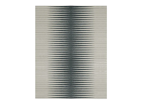 Tapis rectangulaire en soie de bambou et laine GIORGETTI collection Frequence GA404, GA405 usine GIORGETTI de l'Italie. Foto №1