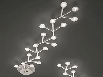 Lampe de plafond modulaire LED en ligne Artemide LED Net Line 1596050APP Lampe de plafond modulaire LED en ligne Artemide LED Net Line 1596050APP usine Artemide de l'Italie