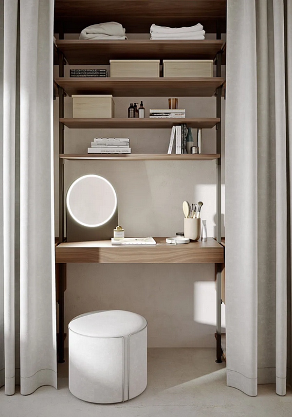 Miroir de table avec éclairage intégré Kristalia Novel usine Kristalia de l'Italie. Foto №2