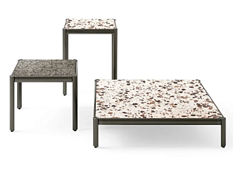 Table d'appoint de jardin en palladiana Aldia GIORGETTI 91010, 91011, 91012, 91013