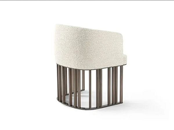 Chaise en tissu avec housse amovible GIORGETTI HERO usine GIORGETTI de l'Italie. Foto №5