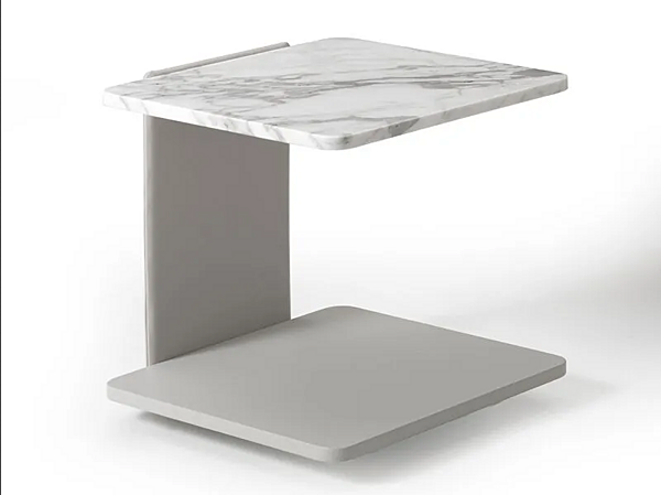 Table d'appoint carrée en marbre Sella I 4 Mariani usine i 4 Mariani de l'Italie. Foto №1